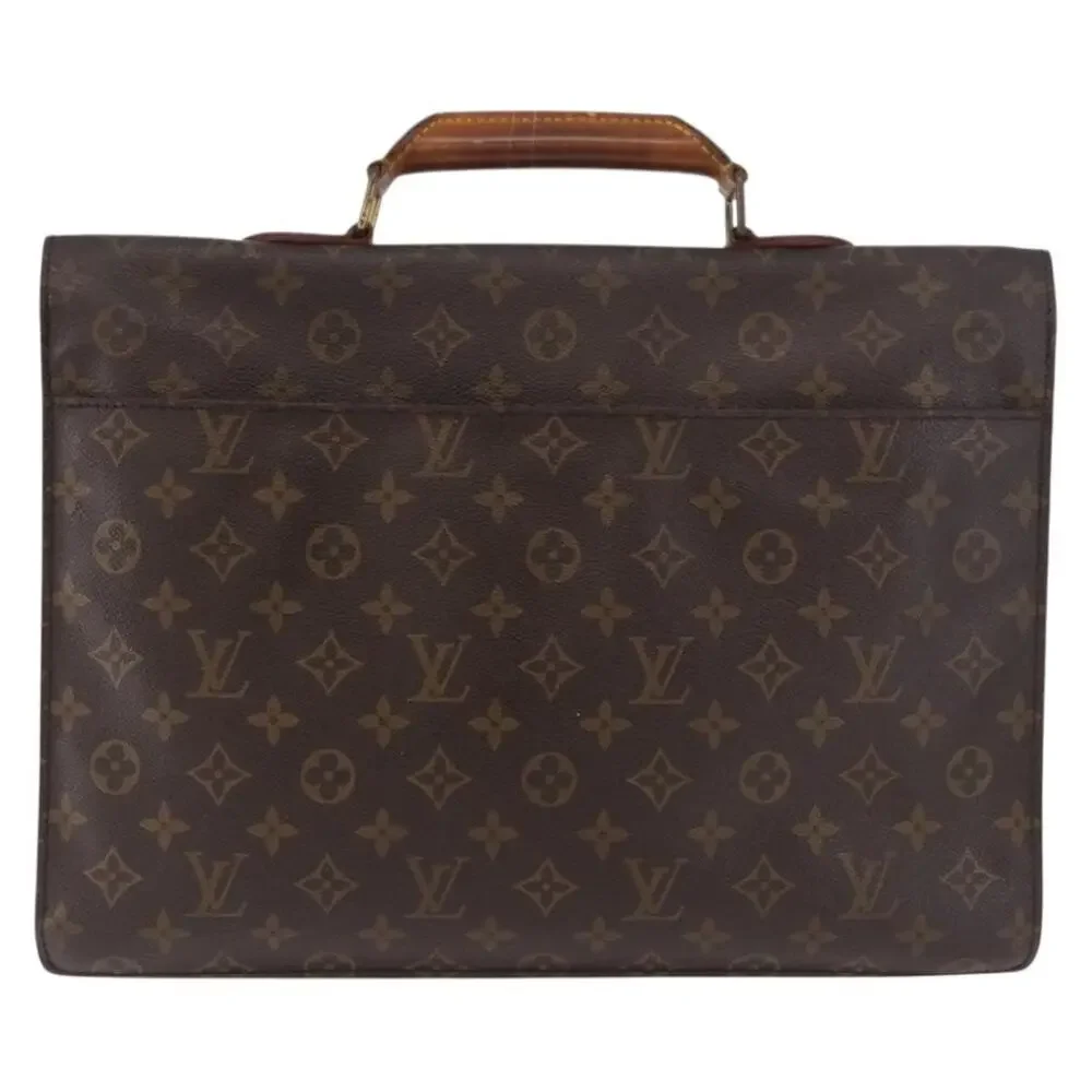 Louis Vuitton Monogram Serviette Conseiller Briefcase Brown